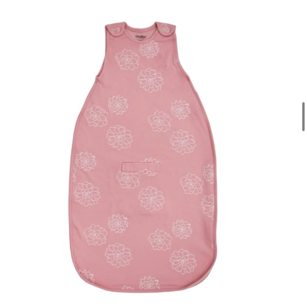Woolino 4 Seasons Ultimate Baby Sleep Sack - Pink Succulent